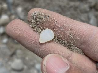 挖玉好朋友挖克千算的顶级和田玉籽料,自己就挖这种品质不咋地的垃圾