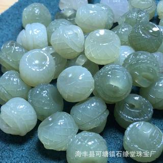 送证书和田玉真龙护主阿弥陀佛玉牌镂空如来佛祖吊坠